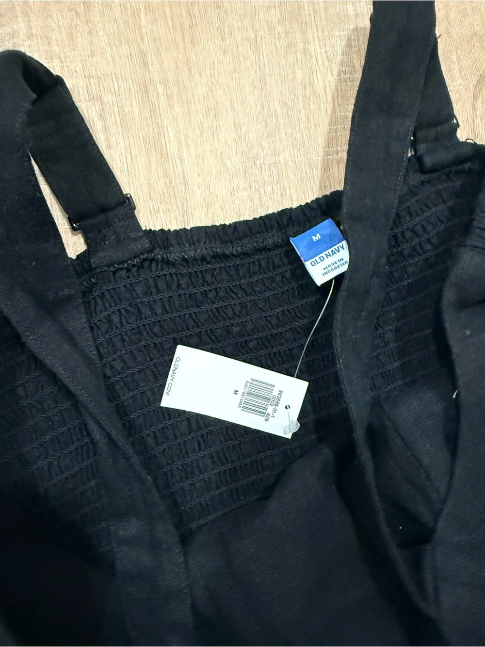 Old Navy Black Sleeveless Wide-Leg Jumpsuit - Picture 4 of 4